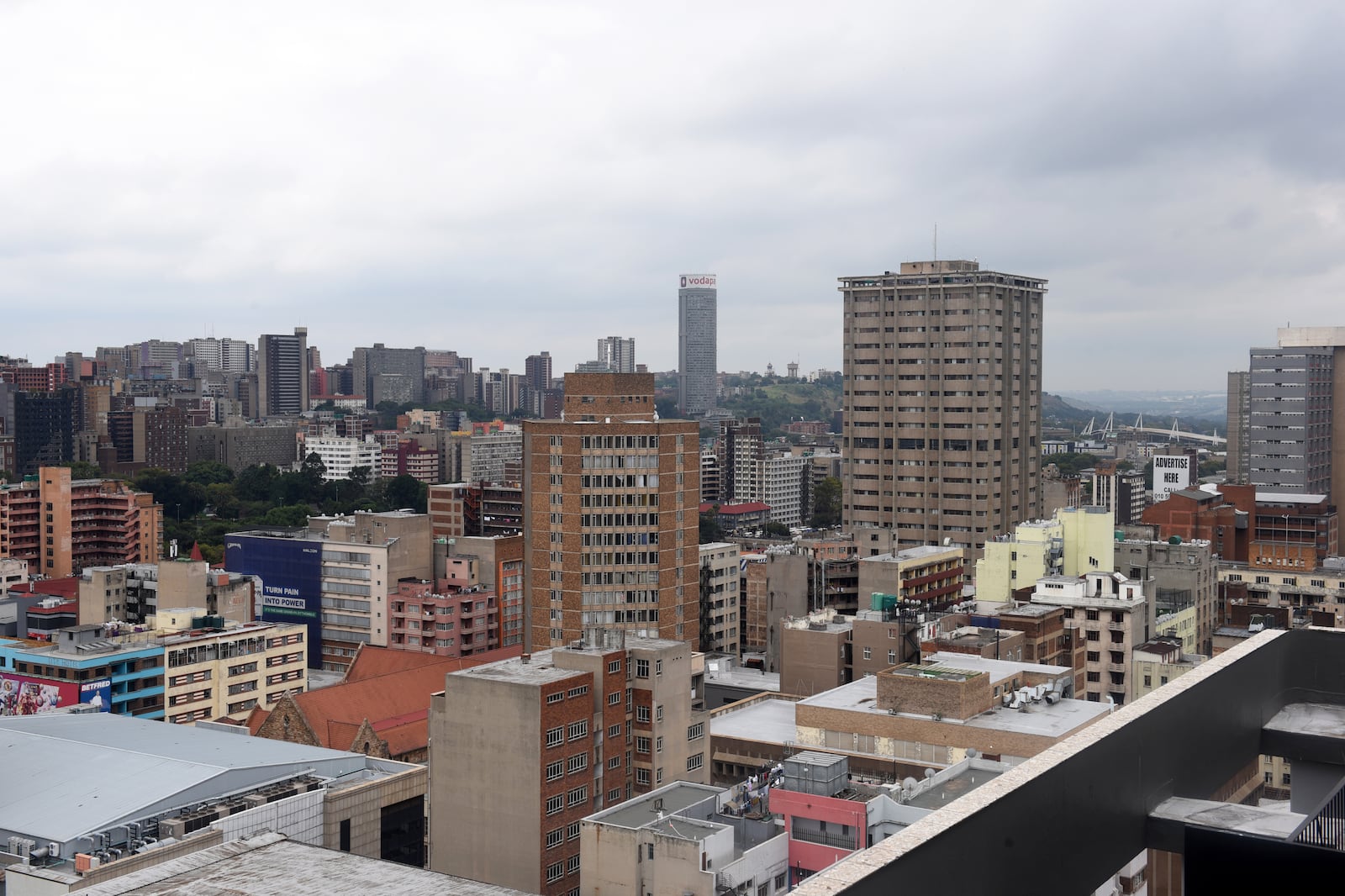约翰内斯堡城市景观（原文配图）。 / Freddy Mavunda / Business Day