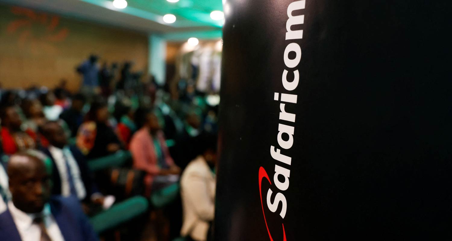 肯尼亚内罗毕Safaricom总部的一场财务报告活动（资料图）。 / Monicah Mwangi／Reuters ...