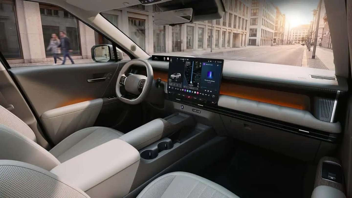 新一代Tucson经过重新设计的数字化座舱。 / HYUNDAI