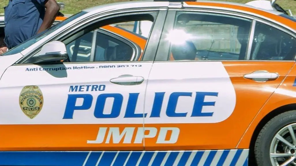 约翰内斯堡市警察局（JMPD）车辆。 / Facebook/RosebankJoburg