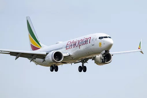 埃塞俄比亚航空波音737 MAX 8客机。 / Ian Dewar Photography/Getty Images