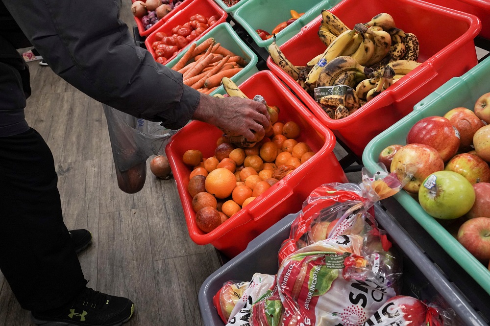 资料图：南非食物篮，原报道用于说明粮食安全议题。 / Reuters