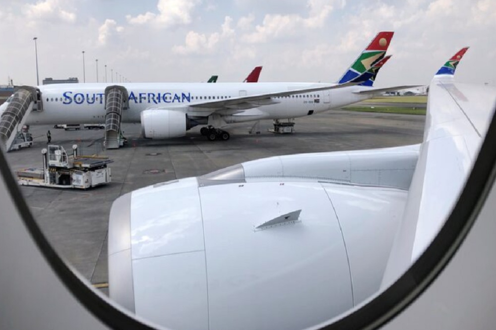 南非航空公司飞机。 / Reuters