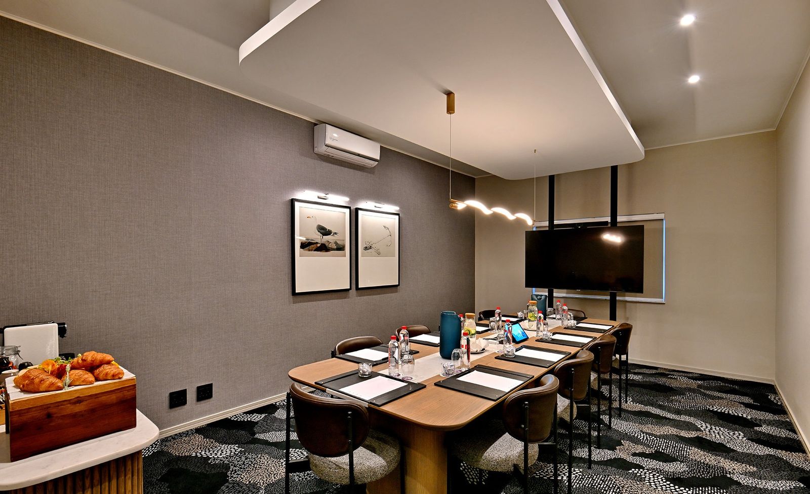 Courtyard酒店翻修后的会议设施。 / 供图／City Lodge Hotels