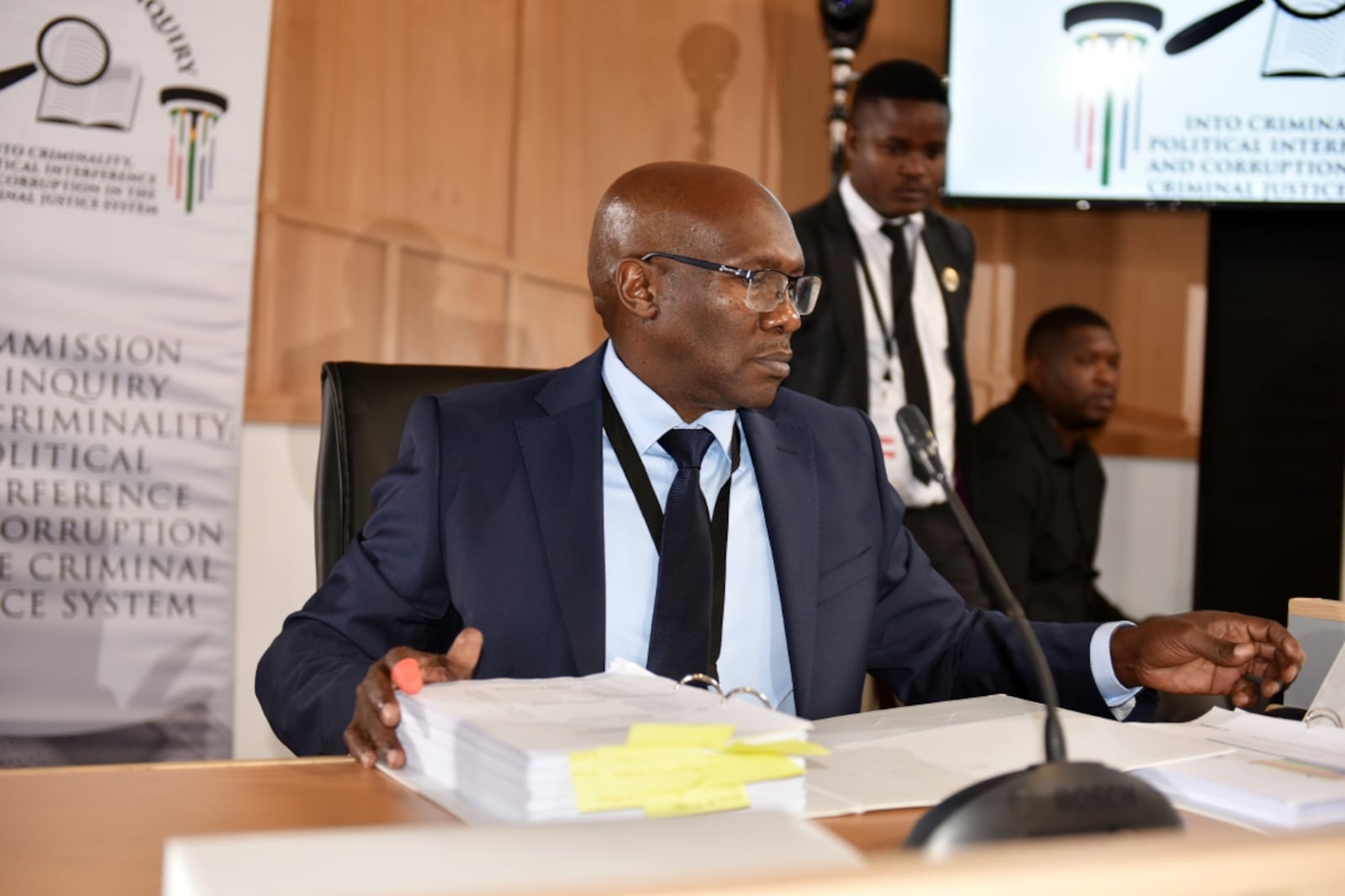 南非警察犯罪情报负责人Dumisani Khumalo中将。 / BUSINESS DAY / FREDDY MAVUNDA