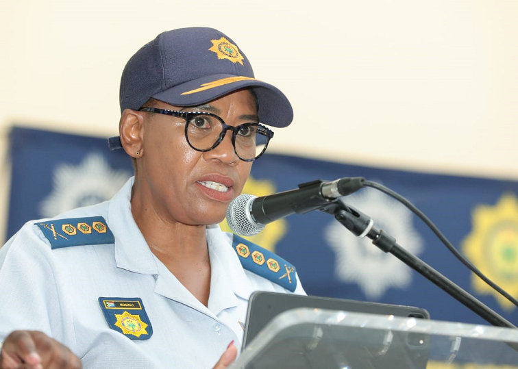副国家警察总监Tebello Mosikili。 / X: @SAPoliceService