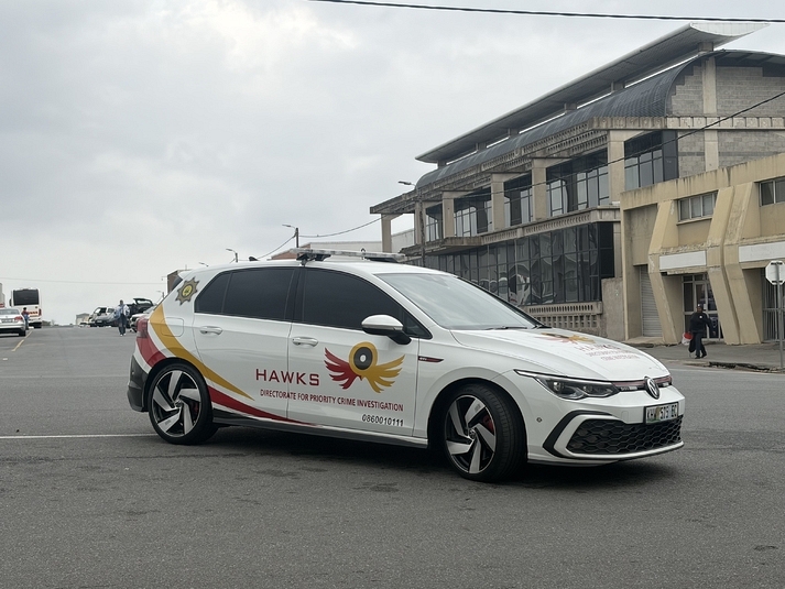 南非“老鹰”优先犯罪调查局车辆，原报道配图。 / Algoa FM（原页未另列摄影署名） ...