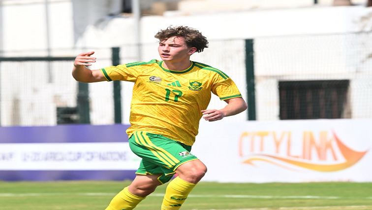 南非U20男足球员。SABC News原文配图。 / @SAFA_net