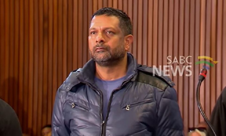 资料图片：被停职的犯罪情报部门副主管Feroz Khan少将。 / SABC News