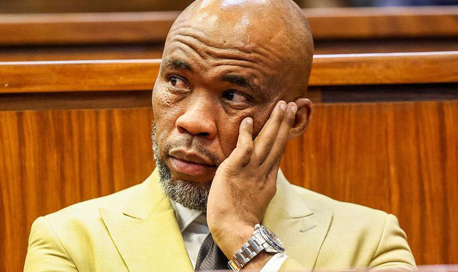 Vusimuzi“Cat”Matlala于2026年9月14日出现在豪登高等法院，当时面临谋杀未遂等指控（资料图）。 / OJ Kol ...