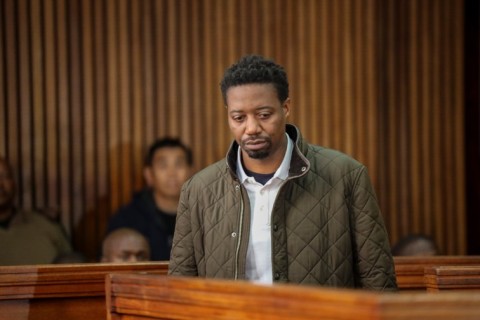 Ndodana Mkhanyisi Tshuma在约翰内斯堡地方法院，资料图。 / Gallo Images/Fani Mahuntsi