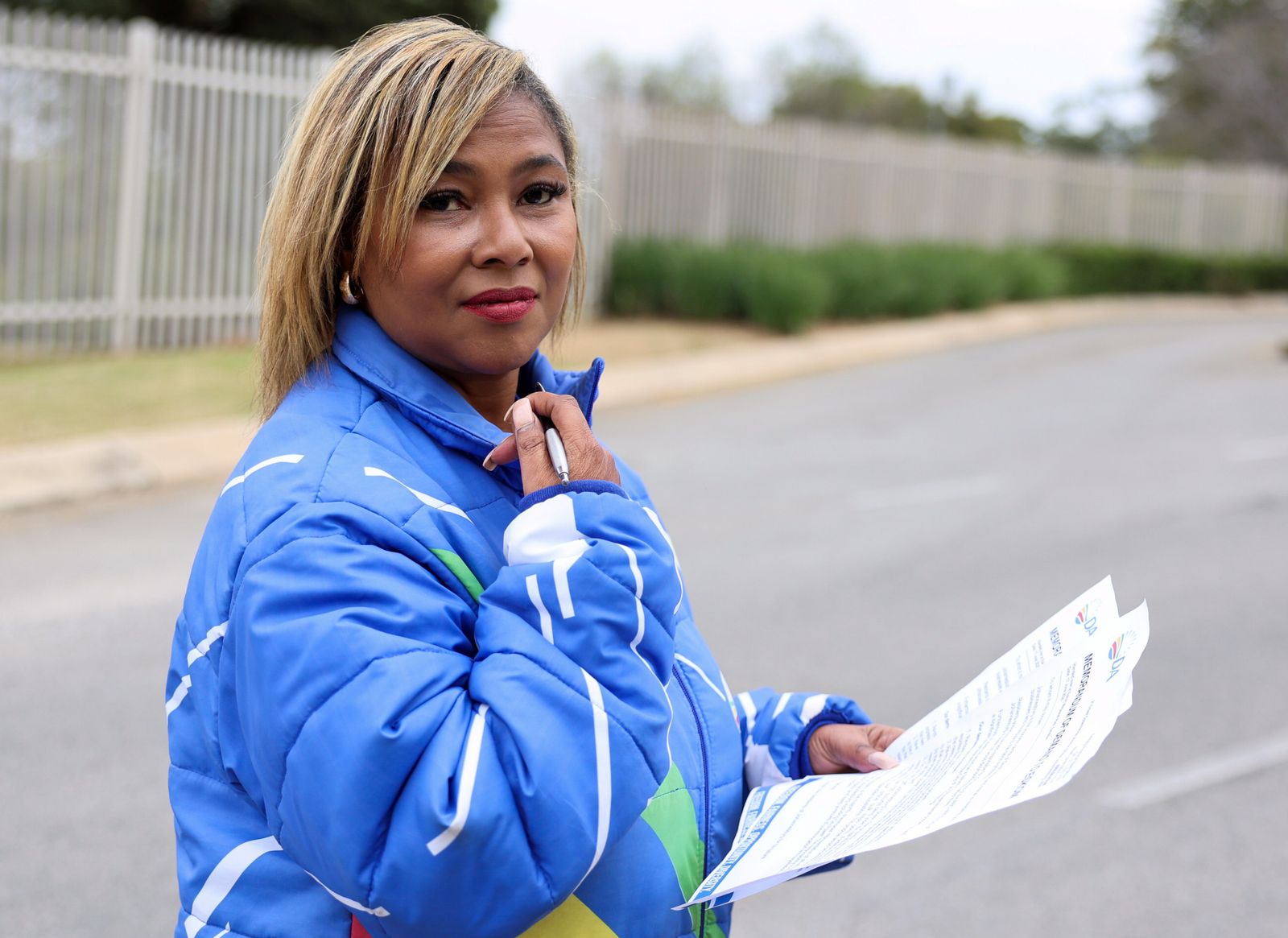 民主联盟约堡党团领袖Belinda Kayser-Echeozonjoku。 / Gallo Images / Luba Lesolle