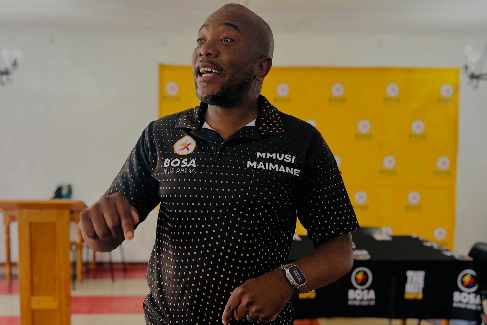 BOSA领导人Mmusi Maimane。 / Build One SA (Facebook)