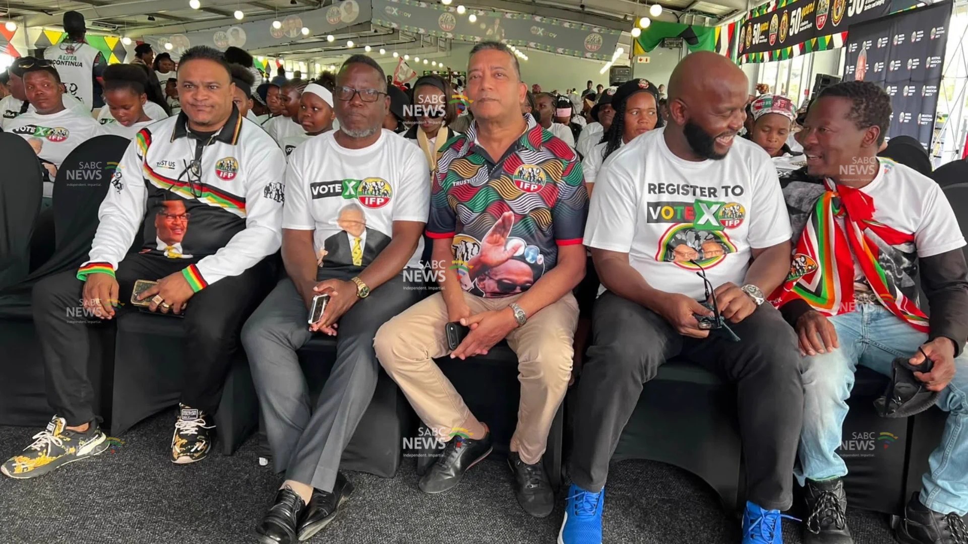 因卡塔自由党在德班举行地方选举30天倒计时活动。 / Zanele Buthelezi