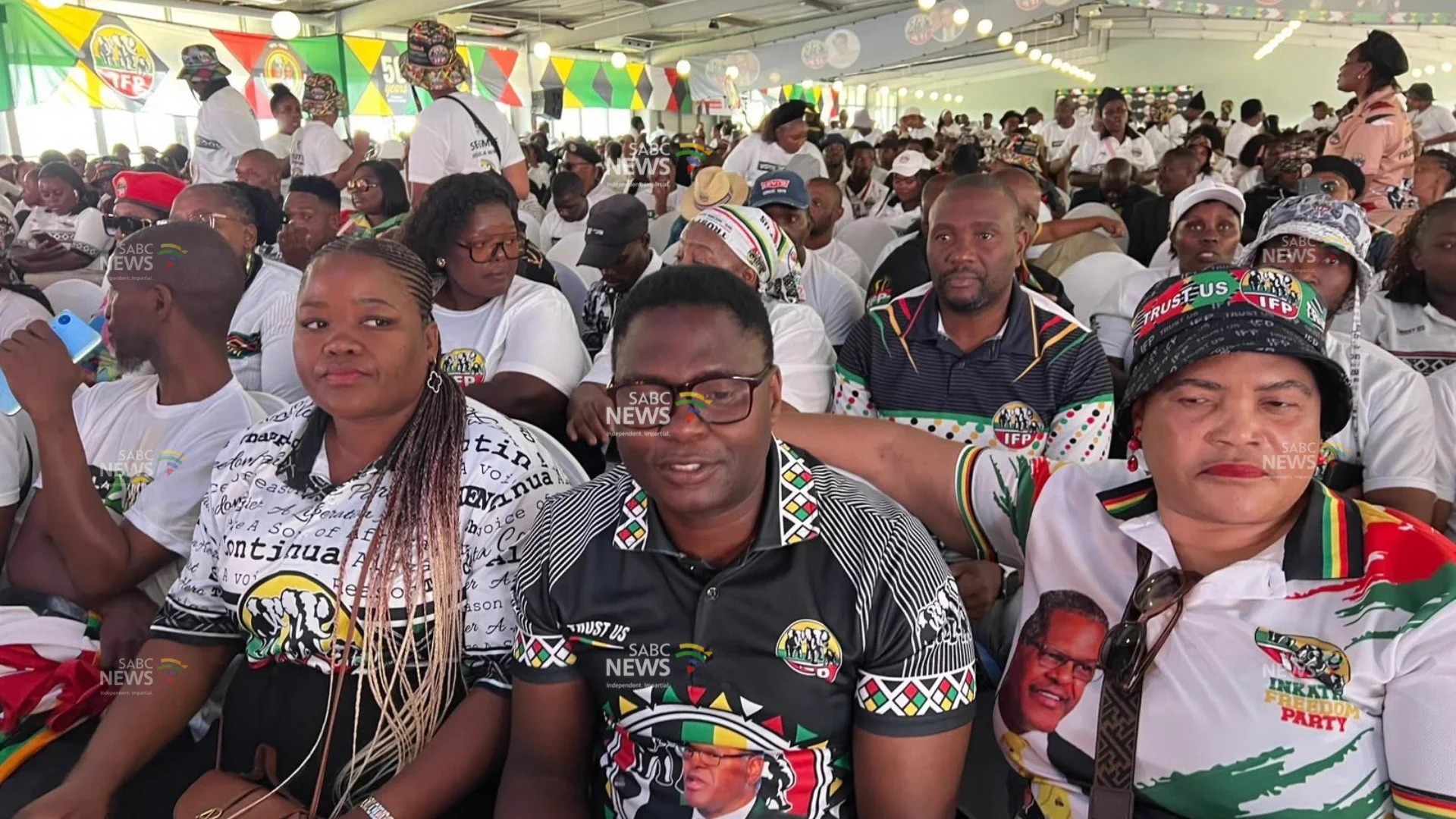 因卡塔自由党在德班举行地方选举30天倒计时活动。 / Zanele Buthelezi