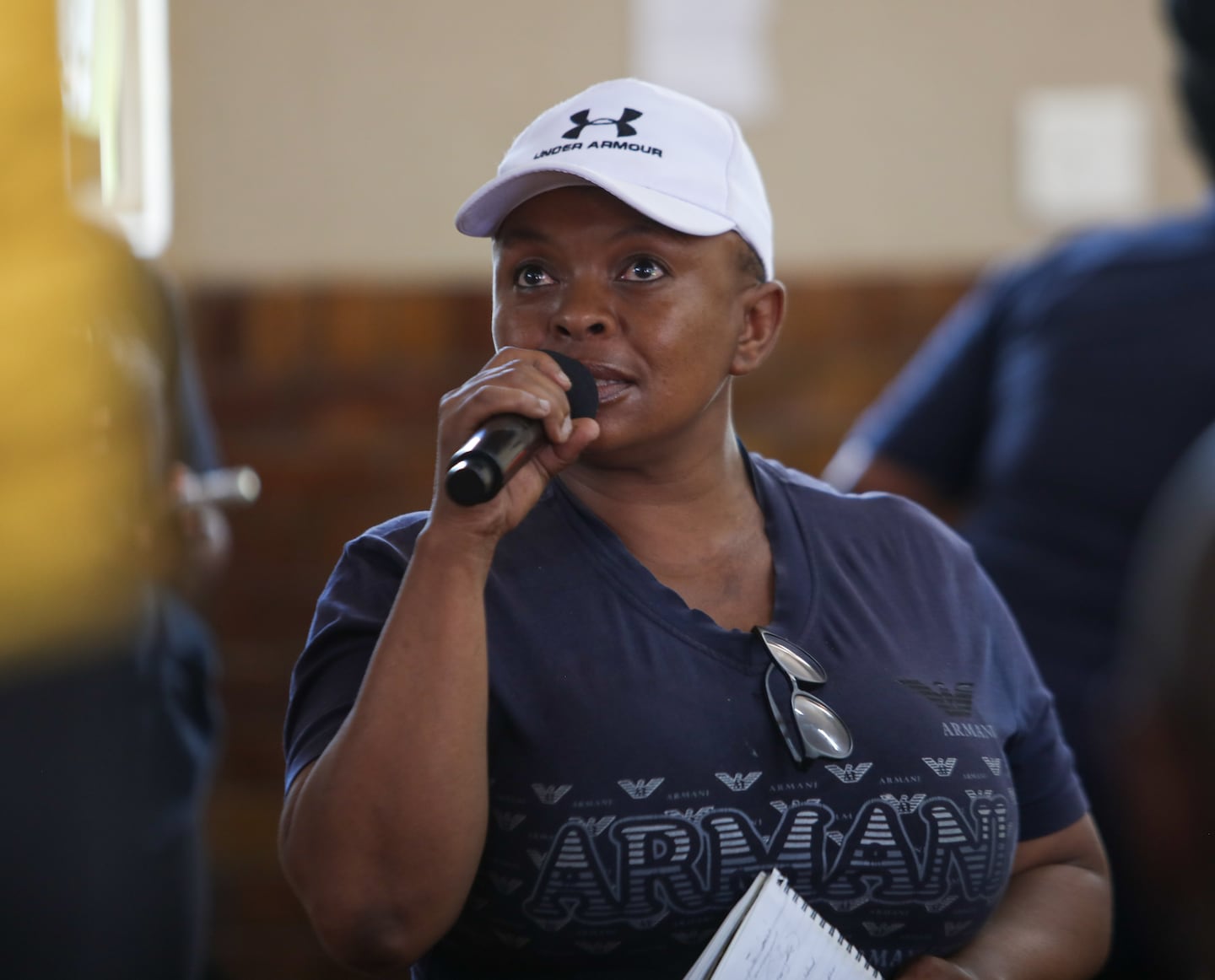 Noordgesig居民参加市政府与City Power的电力沟通会。 / Refilwe Kholomonyane