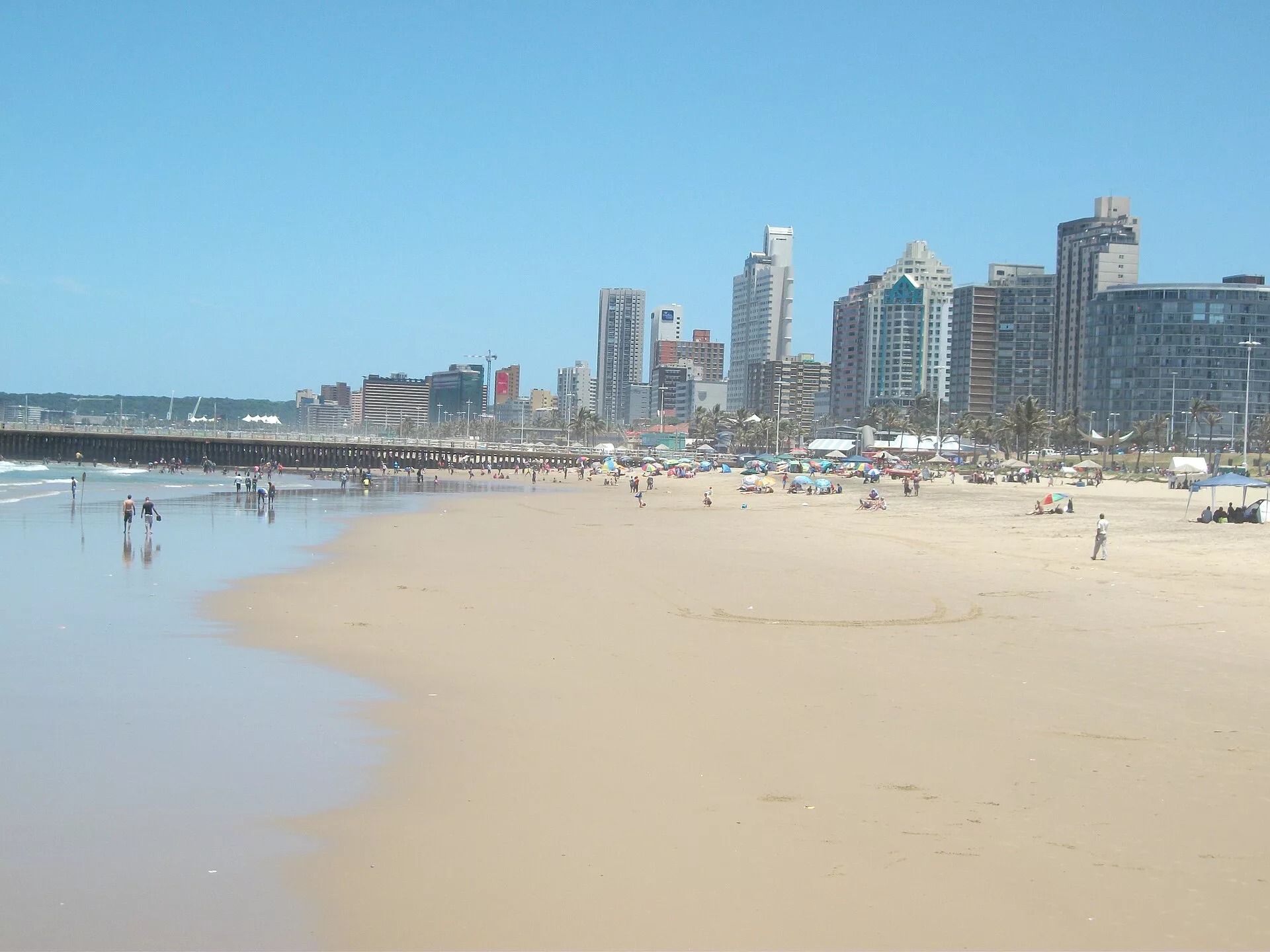 德班黄金海岸。 / Ainsleykg／Wikimedia Commons
