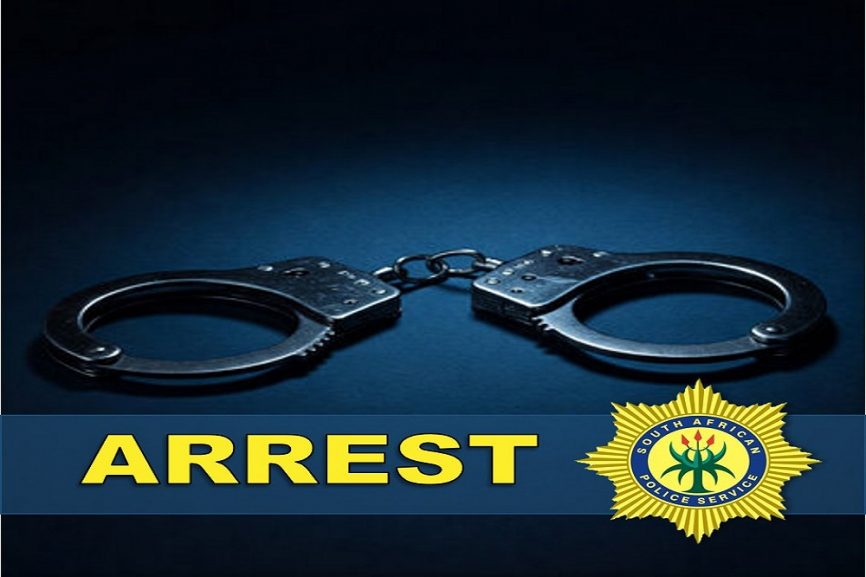 警方逮捕行动示意配图，非本次行动现场照片。 / X: @SAPoliceService