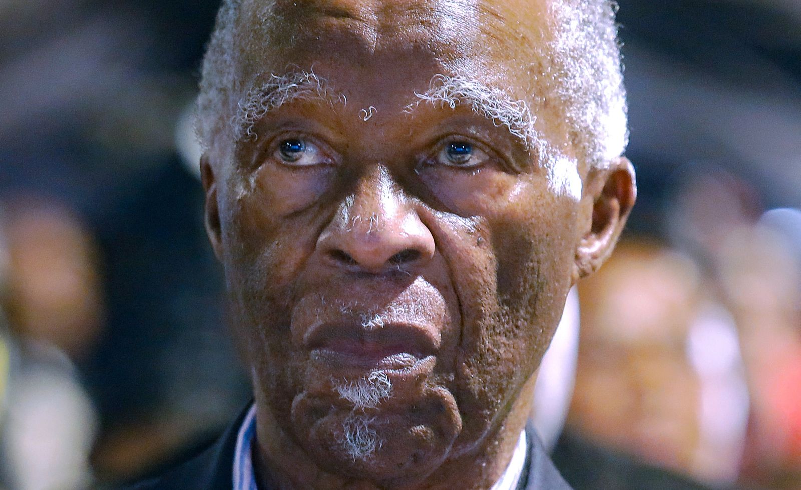 前总统Thabo Mbeki否认干预真相与和解委员会移交案件的起诉。 / Gallo Images／Sharon Seretlo ...