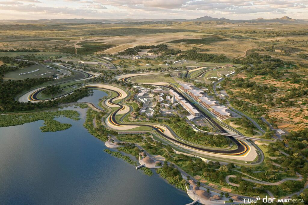 布格塞拉拟建专用赛道的效果图。 / Formula 1