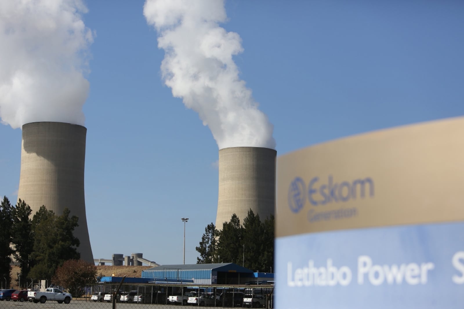 资料图：Eskom的Lethabo电站；并非尚在开发中的Tubatse项目。 / Ziphozonke Lushaba
